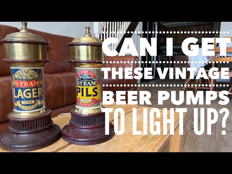 Restoring A Vintage Beer Pump For The Home Bar , Newquay Steam Lager , Newquay Steam Pils