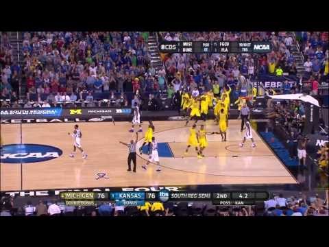 Trey Burke's 30-Footer Forced Overtime Against Kansas