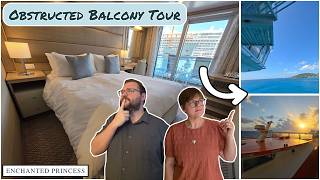 Obstructed Balcony on Enchanted Princess 🚢 — Honest Review