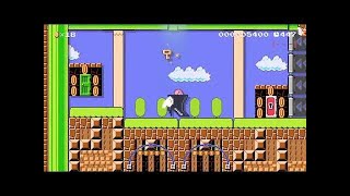 【マリオメーカー】地上より水中のほうが難しくなるんじゃないか説を検証【実況プレイ】 part  16
