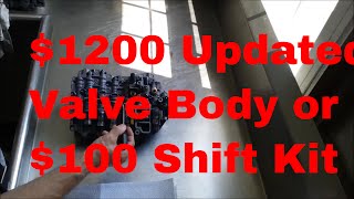 VW 09G Valve Body fix Rebuild and solenoid repair upgrade with shift kit