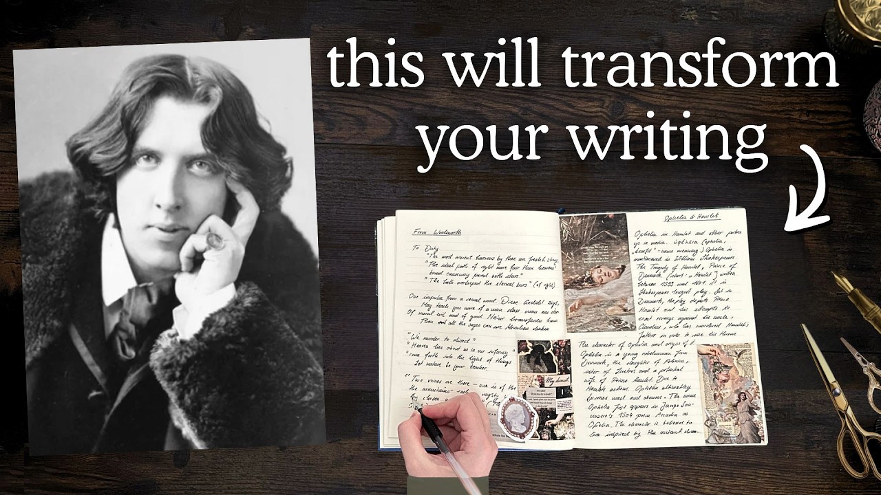 How to create a commonplace book like Oscar Wilde