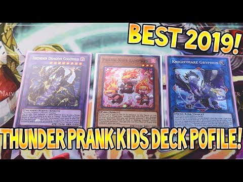 (Yu-Gi-Oh) *Best* Prank Kids Thunder Dragon Deck Profile!?!