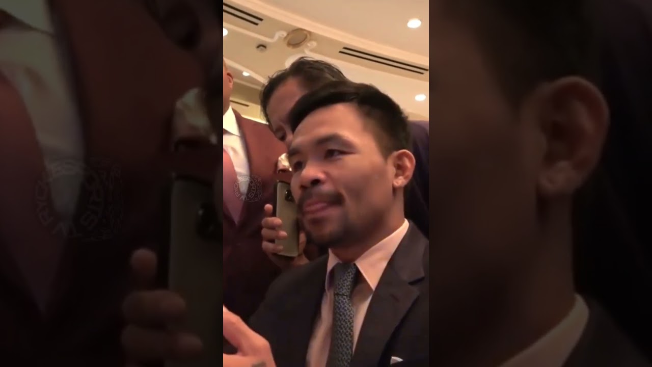 🔥Manny Pacquio Reveals his Favorite Boxers‼️👀#mannypacquiao  #boxer #shortvideo