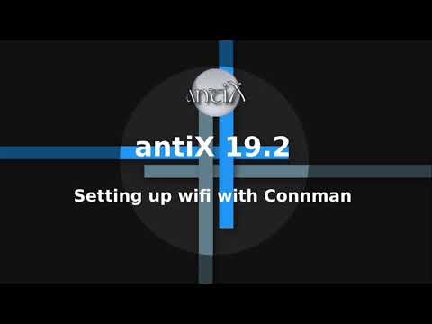 antiX 19.2 - Connect to WI-FI using Connman
