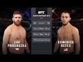 JIRI PROCHAZKA VS DOMINICK REYES FULL FIGHT UFC 4