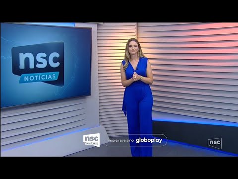 Encerramento do "NSC Noticias" estourando o tempo e sem selo - NSCTV (19/01/2022)