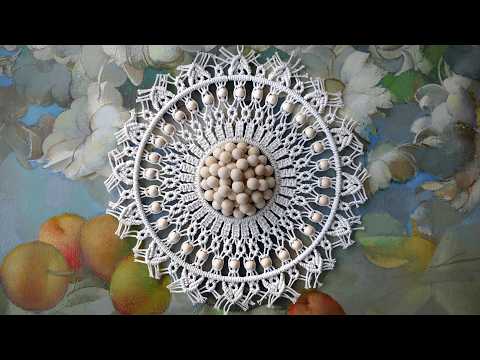 DIY Macrame Star Ornament Tutorial Handmade Christmas Tree Decoration