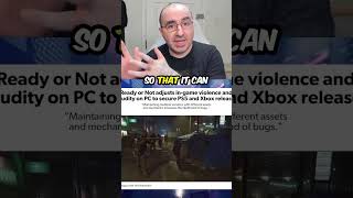 Ready Or Not Changed To Secure Console Release