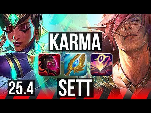 KARMA vs SETT (TOP) | 49k DMG, 10/2/10, Legendary | EUW Grandmaster | 25.4