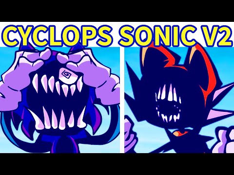 Friday Night Funkin': Speed.GIF V2 FULL + All Secrets [Vs Cyclops DEMO V2] FNF Mod/Sonic.EXE