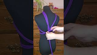 My most asked for tutorial! #Pentagram #Fashion #Tutorial #RopeTutorial #RopeBunny #Rope #ILoveRopes