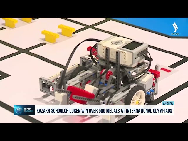 Қазақстандық оқушылар халықаралық олимпиадалар мен жарыстарда 563 медаль жеңіп алды