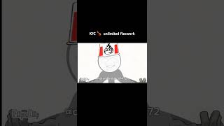 KFC 🍗  unlimited flexwork #animation #kj #jk #youtubeshorts #trending #flipaclip #stickman