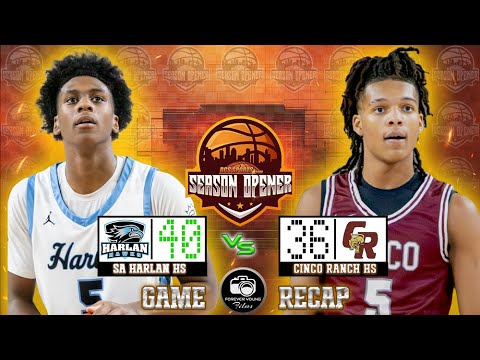 RCS Sports Season Opener | SA Harlan HS vs Cinco Ranch HS  Game Recap