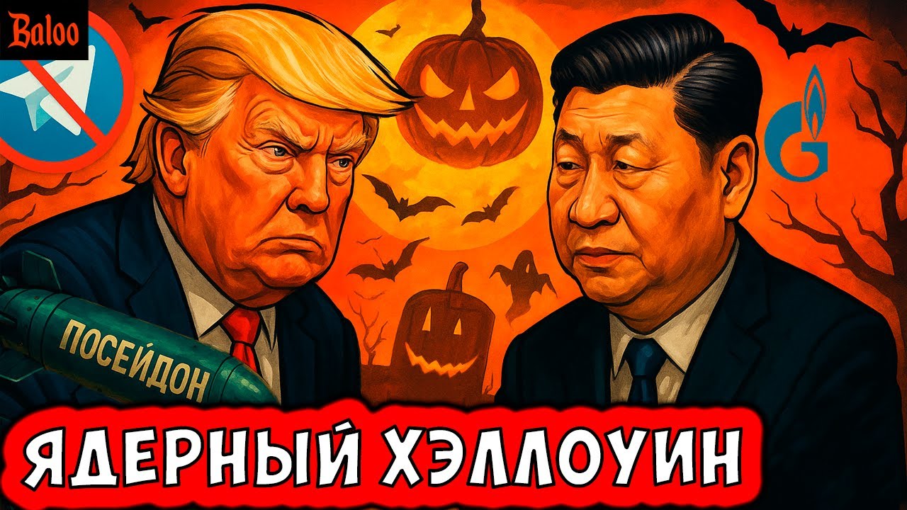 ХЭЛЛОУИН ЗАПРЕТИТЬ | ТРАМП И СИ ЦЗИНЬПИН НИ О ЧЕМ | США ЯДЕРНЫЕ ИСПЫТАНИЯ | TELEGR