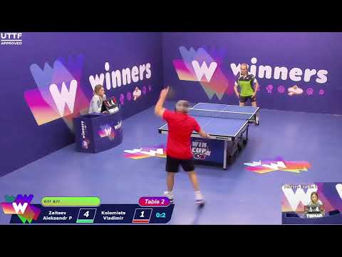 WINners CUP table 2  25.11 Zaitsev Aleksandr P - Kolomiets Vladimir  15:00