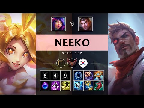 Neeko Top vs Jayce - KR Grandmaster Patch 25.13