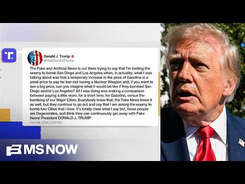 'Just lunacy!': Ex-GOP strategist reacts to Trump trying to clarify comments on LA and San Diego