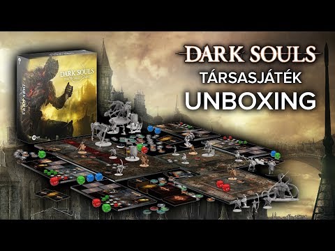 Dark Souls társasjáték unboxing - kibontottuk a világ egyik legszebb társasát - GameStar Hungary