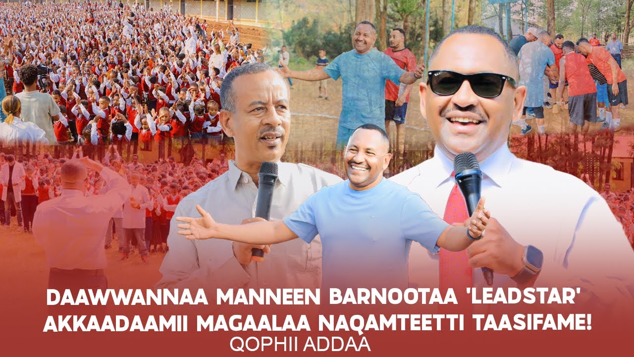 Daawwannaa Manneen Barnootaa 'Leadstar' Akkaadaamii Magaalaa Naqamteetti Taasifame! - Qophii Addaa