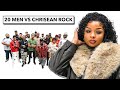 20 MEN VS 1 RAPPER CHRISEAN ROCK