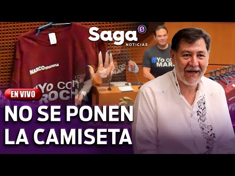 NO ONE FROM MORENA WEARS A T-SHIRT IN SUPPORT OF ROCHA MOYA | SAGA NEWS