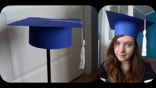 Biret studenta - ucznia | Jak zrobić ? / czapka / nakrycie głowy - DIY #1