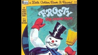 Frosty the Snow Man | 1976 Little Golden Book & Record
