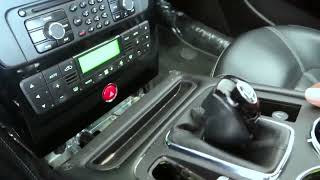 How to remove Maserati Quattroporte radio 2009-2012