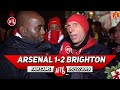 Arsenal 1-2 Brighton | Our Defending Is Terrible! I Fear Relegation!! (Lee Judges)