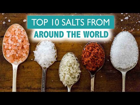 Top 10 Salts from around the World | MALDON SEA SALT, FLEUR DE SEL DE CAMARGUE AND MORE!!