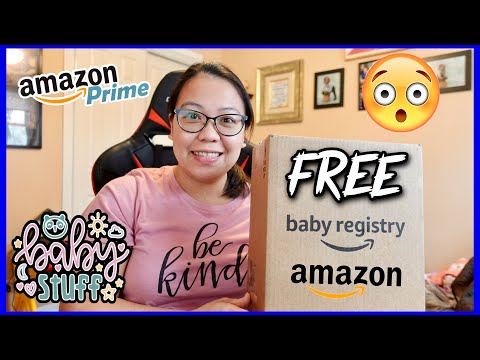 FREE Amazon Baby Registry Welcome Box | Unboxing and...