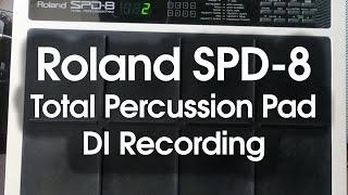 Video thumbnail for Roland SPD-8 Total Percussion Pad (Direct Out) by Greg
