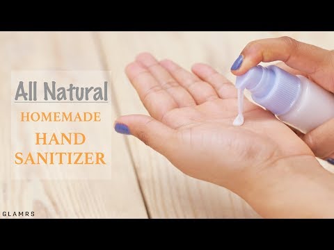 DIYの自家製ナチュラルハンドサニタイザー (DIY Homemade Natural Hand Sanitizer)