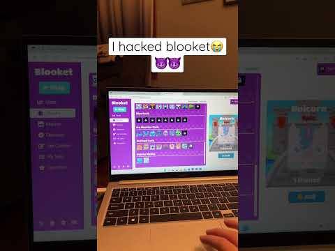 I hacked blooket😭😈 #shorts