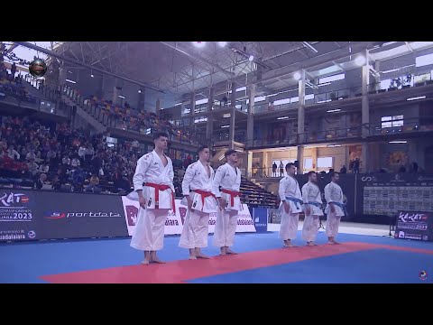 Spain vs Turkey | Final Male Kata Team | EKF Senior Spain 2023