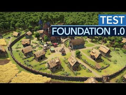 Medieval city building with so much going on! - Foundation 1.0