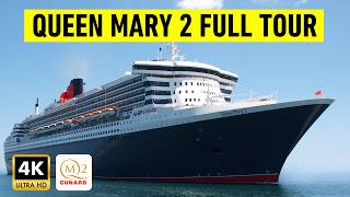 Queen Mary 2 - Complete Full 4K Tour of the Cunard ocean liner QM2!