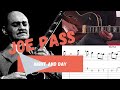 Joe Pass - Night and Day "For Django" with Tabs