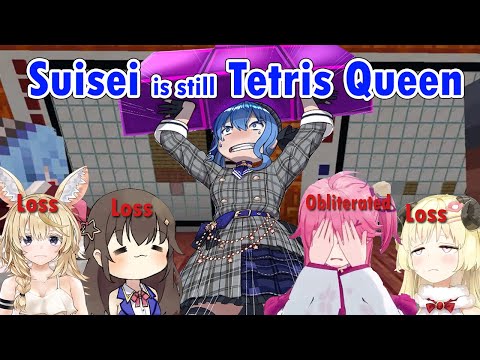 Suisei Is Still The Tetris Queen (HoloLand)