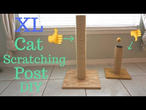 DIY Cat Scratcher/Scratching Post