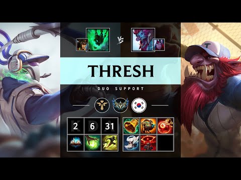 Thresh Support vs Trundle - KR Challenger Patch 25.13