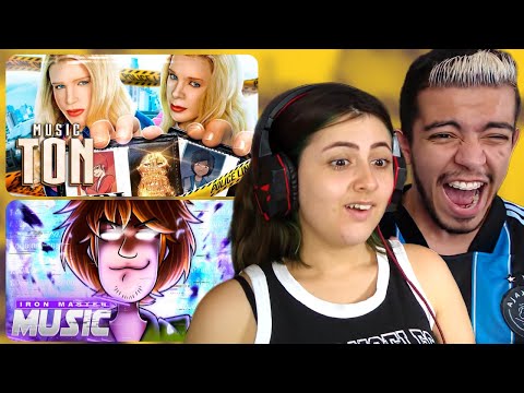 😱🤩 REACT 2 EM 1 Rap do Salsicha (IRON MASTER) E Rap das Branquelas (PAPYRUS DA BATATA)