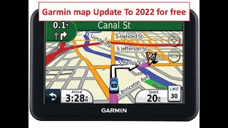 Update Garmin GPS maps last update