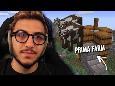 COSTRUISCO la mia PRIMA FARM ep.4 | MINECRAFT ITA