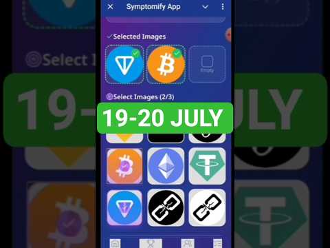 Symptomify Daily Combo 19 - 20 JULY | Today Dropee Daily Combo | AGP