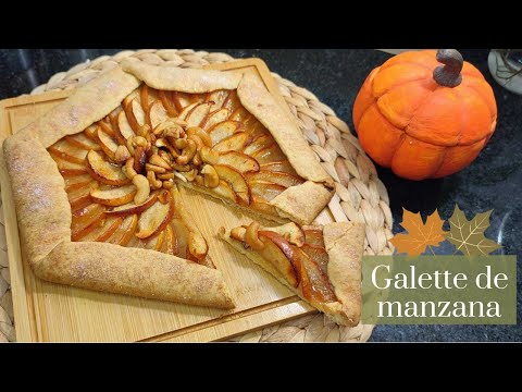 Galette o tarta de manzana otoñal 🥮