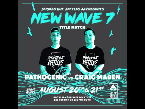 Smoked Out Battles AB Presents [New Wave 7] - Pathogenic vs Craig Maben (c)(Title Match)