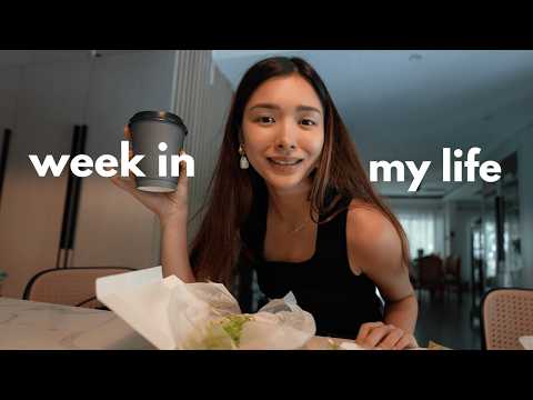 week in my life | laundry time, socializing, cozy days at home!